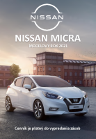 Nissan Micra - cennik 2021-2